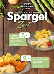 Aktueller XXXLutz Möbelhäuser Prospekt mit Spargel, "Spargel-Zeit", Seite 1