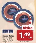 Salami-Teller fein im Angebot bei combi in Osnabrück Salami-Teller fein Angebote von KÜSTEN GOLD bei combi Osnabrück für 1,49 €