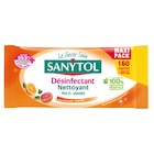 Lingettes désinfectantes - SANYTOL en promo chez Carrefour Market Lingettes désinfectantes - SANYTOL dans le catalogue Carrefour Market