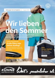 Volkswagen Prospekt für Zinna mit 1 Seite Volkswagen Prospekt für Zinna: Wir lieben den Sommer, 1 Seite, 01.06.2023 - 31.08.2023