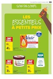 Offre Cire dans le catalogue Carrefour du moment à la page 23