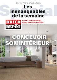 Catalogue Brico Dépôt à Nantes, avec 1 page Prospectus Brico Dépôt à Nantes, "Les immanquables de la semaine", 1 page, 07/12/2023 - 13/12/2023