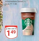 Cappuccino im Angebot bei GLOBUS in Oberhausen Cappuccino Angebote von Starbucks bei GLOBUS Oberhausen für 1,49 €