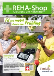 Aktueller REHA-Shop Fuchs GmbH Sanitätshäuser Prospekt für Wetschen: Fit und mobil durch den Frühling mit 6} Seiten, 13.03.2024 - 31.05.2024