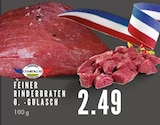 Feiner Rinderbraten o. - Gulasch Angebote von Charoluxe bei EDEKA Bochum für 2,49 €