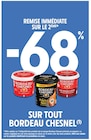 Intermarché Super Bezons - Promo -68% remise immédiate sur le 2ème sur tout BORDEAU CHESNEL Promo -68% remise immédiate sur le 2ème sur tout BORDEAU CHESNEL à dans le catalogue Intermarché Super à Bezons