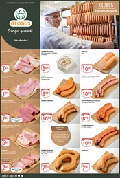 Aktueller GLOBUS Prospekt mit Würstchen, "Aktuelle Angebote", Seite 1