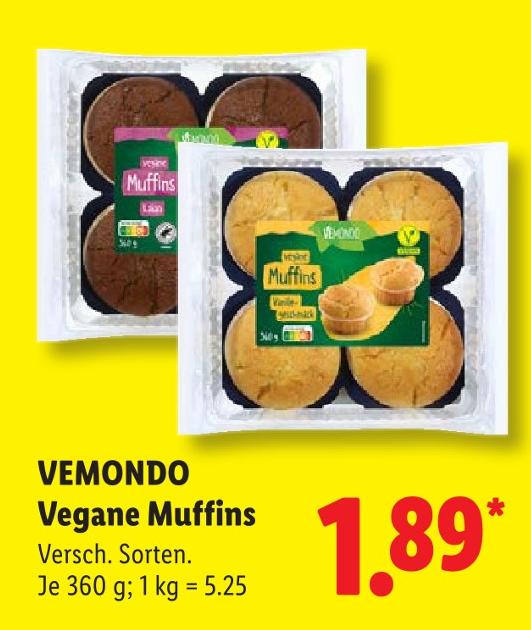 Vegane Muffins