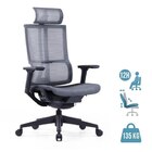 Fauteuil de bureau JAMES - accoudoirs réglables - appuie-tête réglable - noir et gris - Bureau Vallée Fauteuil de bureau JAMES - accoudoirs réglables - appuie-tête réglable - noir et gris à 399,00 € dans le catalogue Bureau Vallée