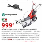 Débroussailleuse porte-outils Minieffe - Eurosystems en promo chez Rural Master Le Mans à 999,00 €