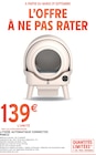 Litière automatique connectée - PAWZZ - Intermarché Hyper Litière automatique connectée - PAWZZ à 139,00 € dans le catalogue Intermarché Hyper