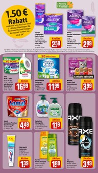 Ariel im aktuellen REWE Prospekt (Salzgitter) Ariel im REWE Prospekt "Dein Markt" mit 30 Seiten (Salzgitter)