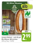EDEKA Körperich - Bio Wiener Würstchen Angebot im Prospekt Bio Wiener Würstchen bei EDEKA im Körperich Prospekt für 2,99 €