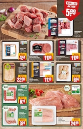 REWE Haehnchenschenkel im Prospekt 