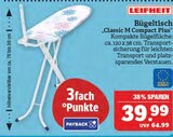 Bügeltisch "Classic M Compact Plus" Angebote von LEIFHEIT bei Marktkauf Coburg für 39,99 €