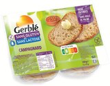 LE 2ÈME À -60% SUR LA GAMME DES BISCUITS ET DES PAINS SANS GLUTEN GERBLE SANS GLUTEN - Gerblé en promo chez Supermarchés Match LE 2ÈME À -60% SUR LA GAMME DES BISCUITS ET DES PAINS SANS GLUTEN GERBLE SANS GLUTEN - Gerblé dans le catalogue Supermarchés Match