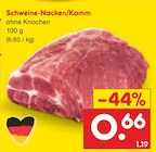 Schweine-Nacken/Kamm bei Netto Marken-Discount im Prospekt "" für 0,66 €
