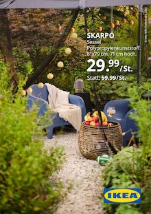 IKEA Prospekt SKARPÖ Sessel mit 1 Seite