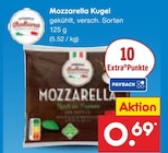 Mozzarella Kugel bei Netto Marken-Discount im Prospekt "" für 0,69 €