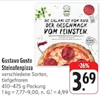 Steinofenpizza im Angebot bei nah und gut in Würzburg Steinofenpizza Angebote von Gustavo Gusto bei nah und gut Würzburg für 3,69 €