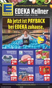 EDEKA Prospekt Wir lieben Lebensmittel! mit  Seiten in Apolda und Umgebung