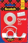 Ruban Crystal avec dévidoir + recharge - SCOTCH dans le catalogue Intermarché Super