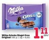 Schoko Riegel Oreo Original im Angebot bei E center in Baden-Baden Schoko Riegel Oreo Original Angebote von Milka bei E center Baden-Baden für 1,11 €