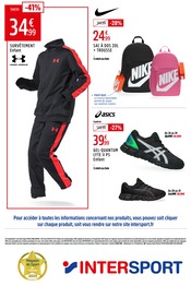 D'autres offres dans le catalogue "ENGAGÉS POUR UNE RENTRÉE MOINS CHÈRE." de Intersport D'autres offres dans le catalogue "ENGAGÉS POUR UNE RENTRÉE MOINS CHÈRE." de Intersport à la page 28
