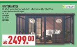 Wintergarten Angebote von JUSKYS bei Marktkauf Hemer für 2.499,00 €