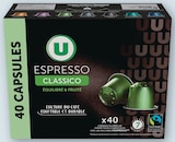 Cafe expresso - U en promo chez Hyper U Draguignan à 5,53 €