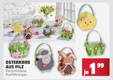 Osterkorb aus Filz im Angebot bei Marktkauf in Ulm Osterkorb aus Filz Angebote bei Marktkauf Ulm für 1,99 €