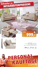 Polstermöbel Fischer Sofa im Prospekt 