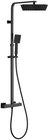 Promo Colonne de douche thermostatique noire "Griffith" à 89,00 € dans le catalogue Brico Dépôt à Laval