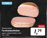 Aktuelles Farmlandschinken Angebot bei Konsum in Dresden ab 1,79 €