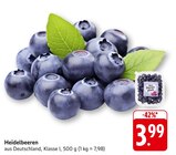 EDEKA - Heidelbeeren Angebot im Prospekt Heidelbeeren bei EDEKA im Prospekt "" für 3,99 €