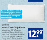 Memo-Visco-Chip-Kissen von Novitesse im aktuellen ALDI SÜD Prospekt für 12,99 €