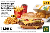 Hamburger im McDonalds Prospekt 344 von McDonald's im aktuellen McDonalds Prospekt für 11,99 €