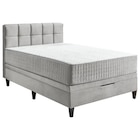 BOXBETT 140/200 cm, in Hellgrau, Bettkasten, Matratzen, H2 + H3 = mittel + fest von Boxxx für 849,00 € bei XXXLutz Möbelhäuser im Angebot BOXBETT 140/200 cm, in Hellgrau, Bettkasten, Matratzen, H2 + H3 = mittel + fest von Boxxx im aktuellen XXXLutz Möbelhäuser Prospekt