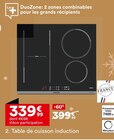 Table de cuisson induction - Brandt en promo chez But Table de cuisson induction - Brandt dans le catalogue But