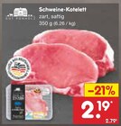 Aktuelles Schweine-Kotelett Angebot bei Netto Marken-Discount in Mainz ab 2,19 €