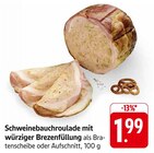 Aktuelles Schweinebauchroulade mit würziger Brezenfüllung Angebot bei EDEKA in Ludwigshafen (Rhein) ab 1,99 €