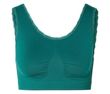 Seamless-Bustier, dunkelgrün bei Tchibo im Supermarkt im Prospekt "" für 14,99 €