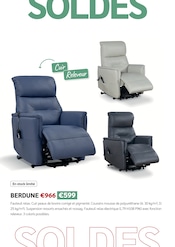 Promos Fauteuil Relaxation dans le catalogue "SOLDES jusqu'à -70%" de Crack Fauteuil Relaxation en promo dans le catalogue Crack à la page 2