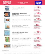 Promos Crevettes Crues dans le catalogue "Noël au grand coeur" de Picard à la page 19