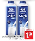 Frische Milch 1,5% Fett im Angebot bei E center in Leonberg Frische Milch 1,5% Fett Angebote von Weihenstephan bei E center Leonberg für 1,19 €