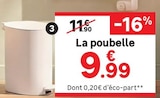 La poubelle en promo chez LEROY MERLIN La poubelle dans le catalogue LEROY MERLIN