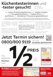 XXXLutz Möbelhäuser Prospekt für Bad Birnbach: "Küchentesterinnen und -tester gesucht!", 4 Seiten, 26.08.2024 - 22.09.2024