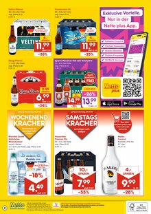 Veltins im aktuellen Netto Marken-Discount Prospekt (Ratingen) Veltins im Netto Marken-Discount Prospekt "DER ORT, AN DEM DU IMMER AUSGEZEICHNETE PREISE FINDEST." mit 2 Seiten (Ratingen)