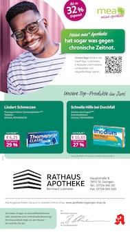 Aktueller mea - meine apotheke Prospekt für Sankt Georgen (Schwarzwald) und Ungebung, Seiten zum blättern mea - meine apotheke Prospekt Unsere Juni-Angebote mit Seiten in Sankt Georgen (Schwarzwald) und Umgebung