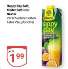 Happy Day Saft, Milder Saft oder Nektar im Angebot bei GLOBUS in Hoyerswerda Happy Day Saft, Milder Saft oder Nektar Angebote von Rauch bei GLOBUS Hoyerswerda für 1,99 €